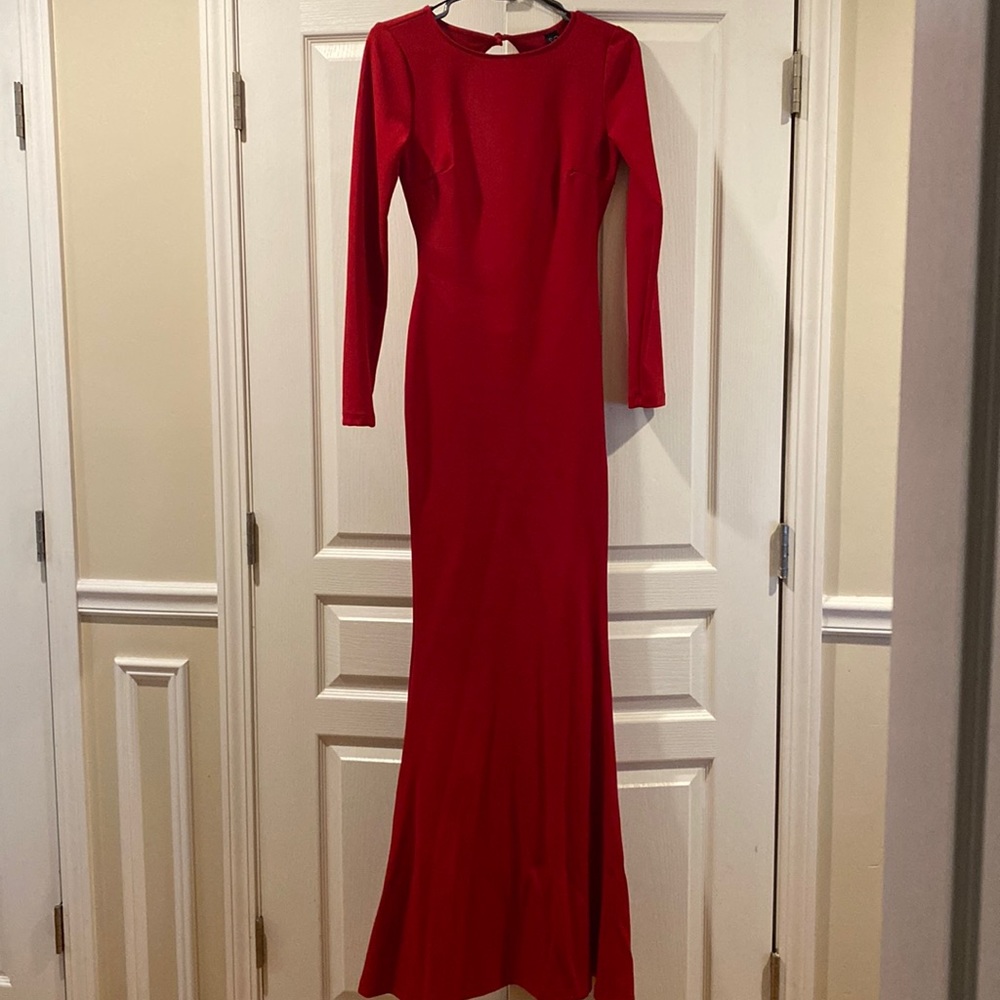Red dress